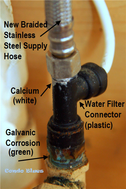 Condo Blues What is This Green and White Corrosion on My Faucet and