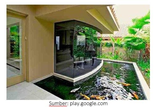 Contoh 49 Gambar Kolam Ikan Hias Minimalis Terbaik