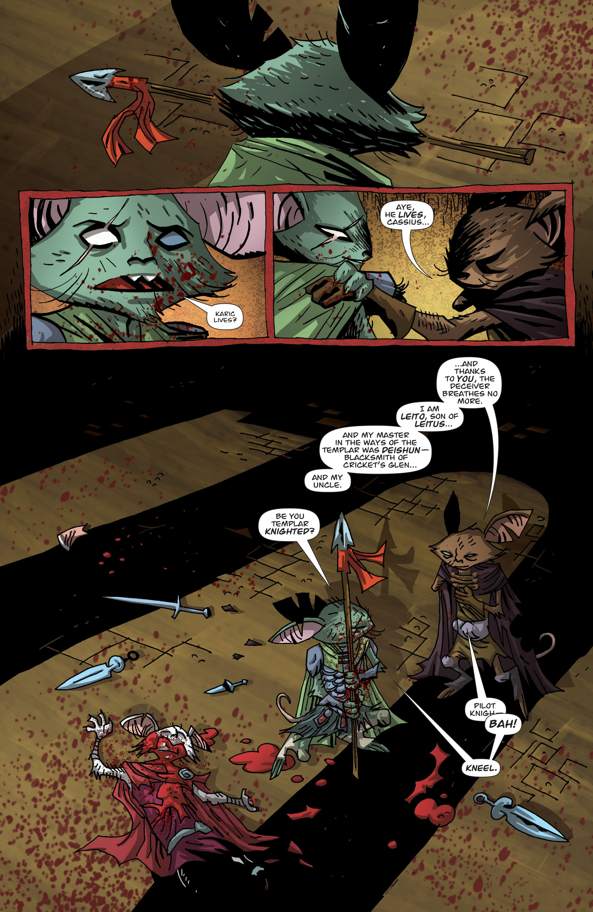 The Mice Templar Volume 5: Night's End issue 3 - Page 23