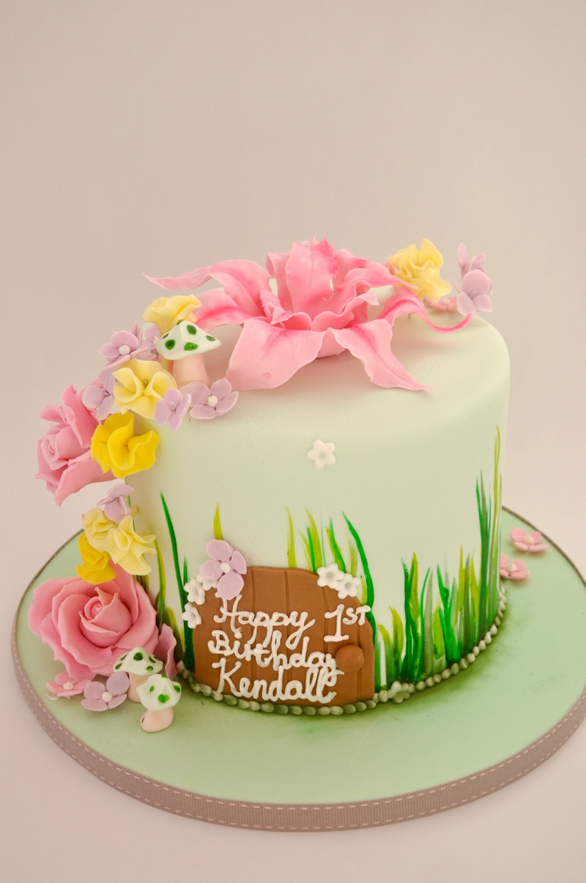 Fairy House Birthday Cake Fairy House Birthday Cake