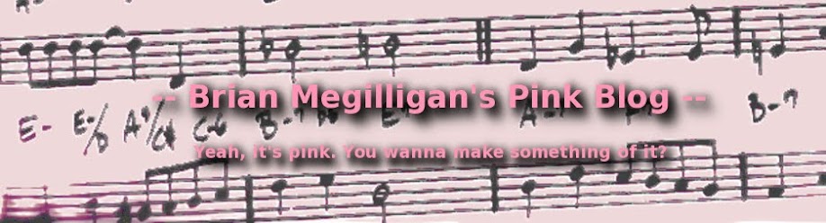 -- Brian Megilligan's Pink Blog --