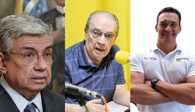 Resultado de imagem para fotos dos candidatos ao senado capitao styvenson, garibaldi filho e geraldo melo