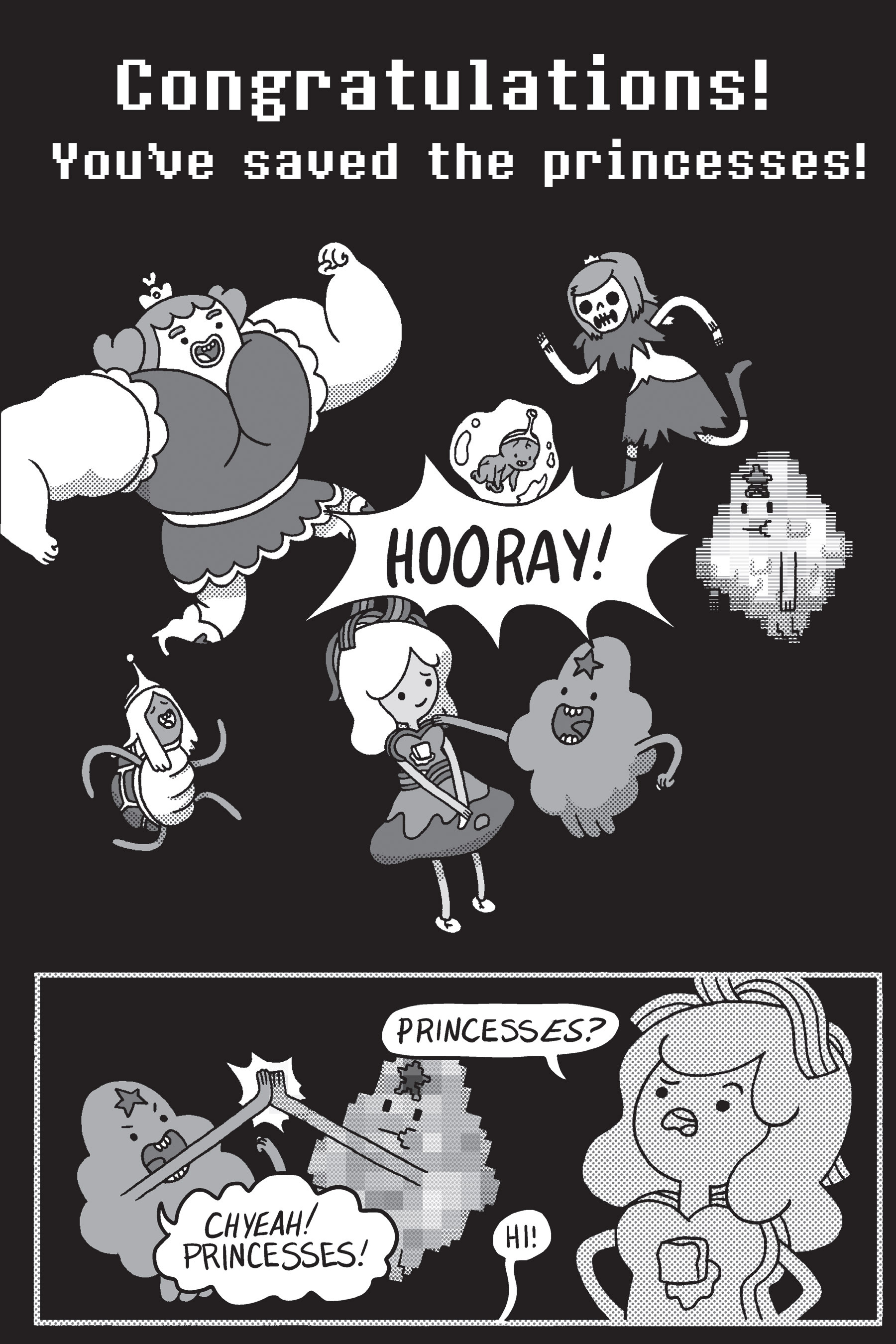 Read online Adventure Time: Pixel Princesses comic -  Issue # Full - 144