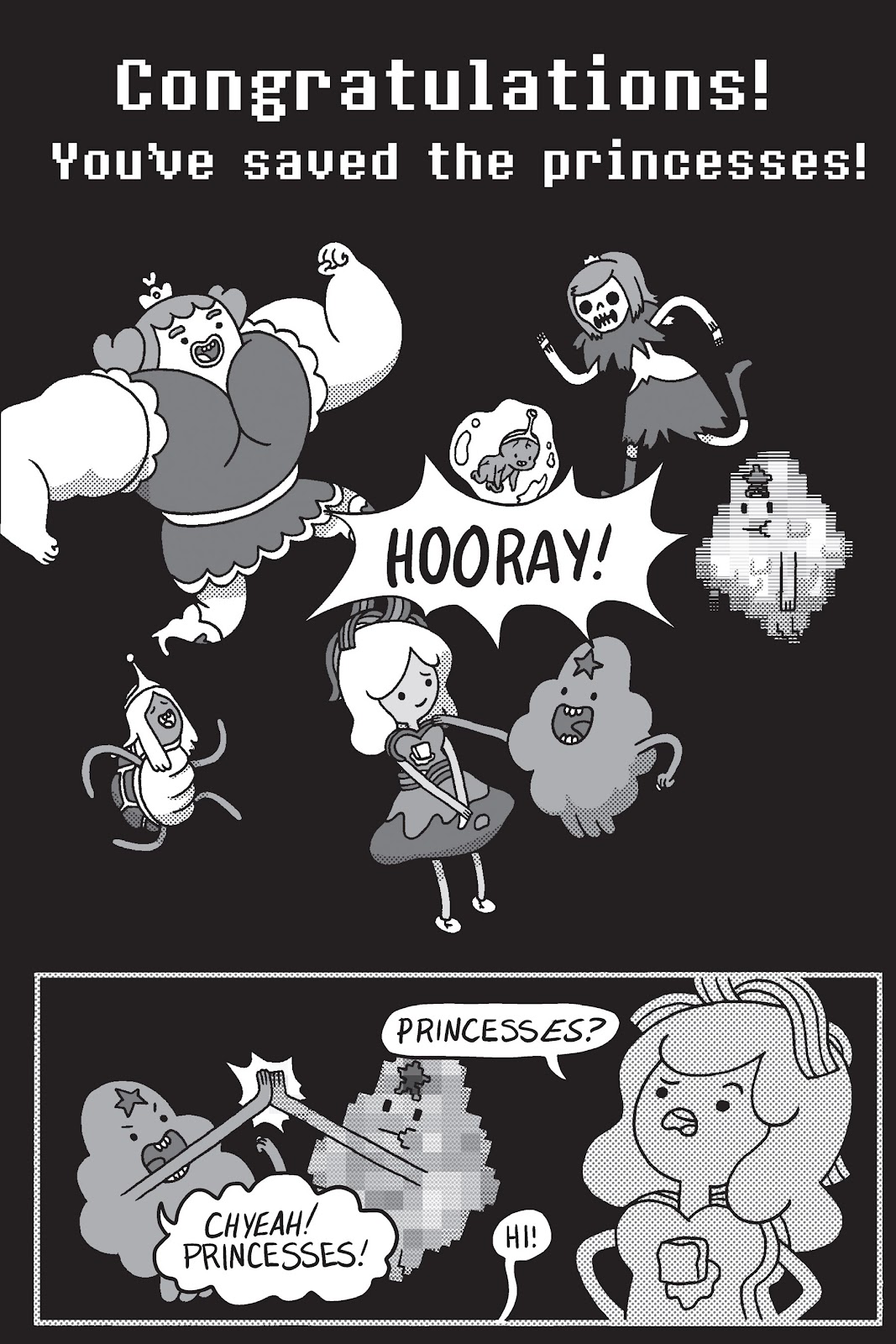 Read online Adventure Time: Pixel Princesses comic - Issue # Full - 144