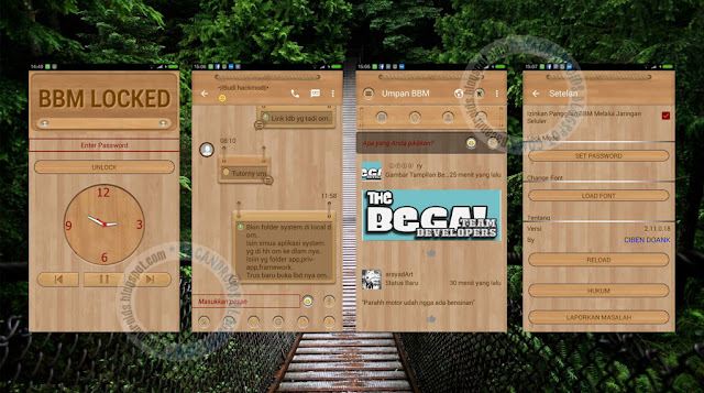 download BBM Mod Thema Wood Terbaru Versi 2.11.0.18 Apk Terbaru