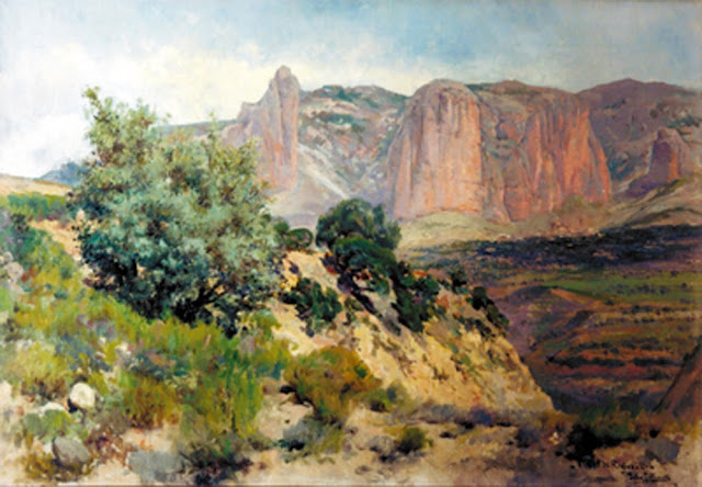 Paisajistas españoles del Siglo XIX y XX Félix Lafuente Tobeñas