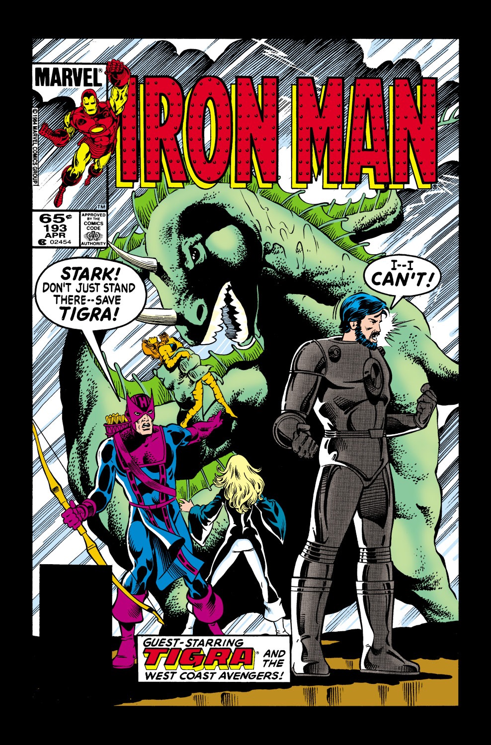 Read online Iron Man (1968) comic -  Issue #193 - 1