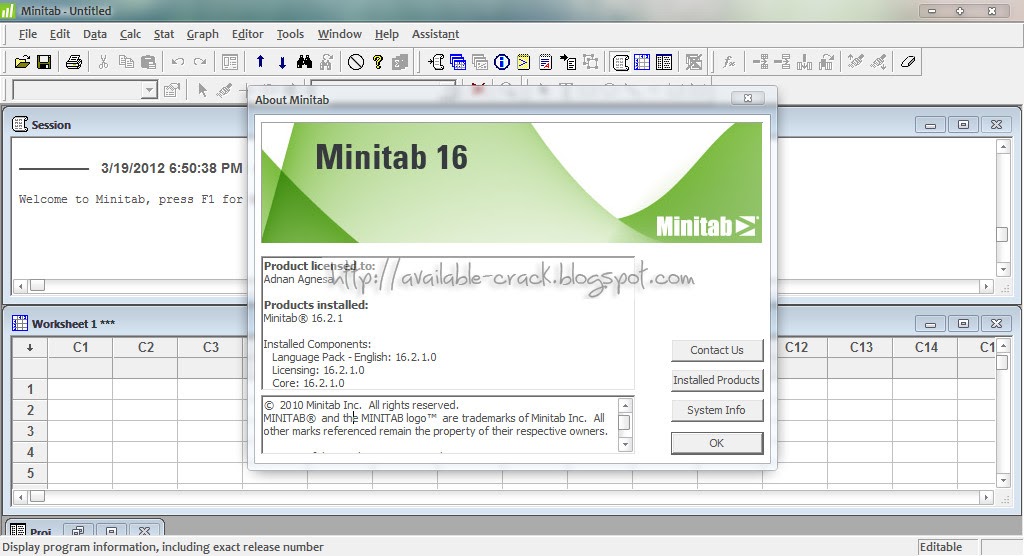 minitab download mac free