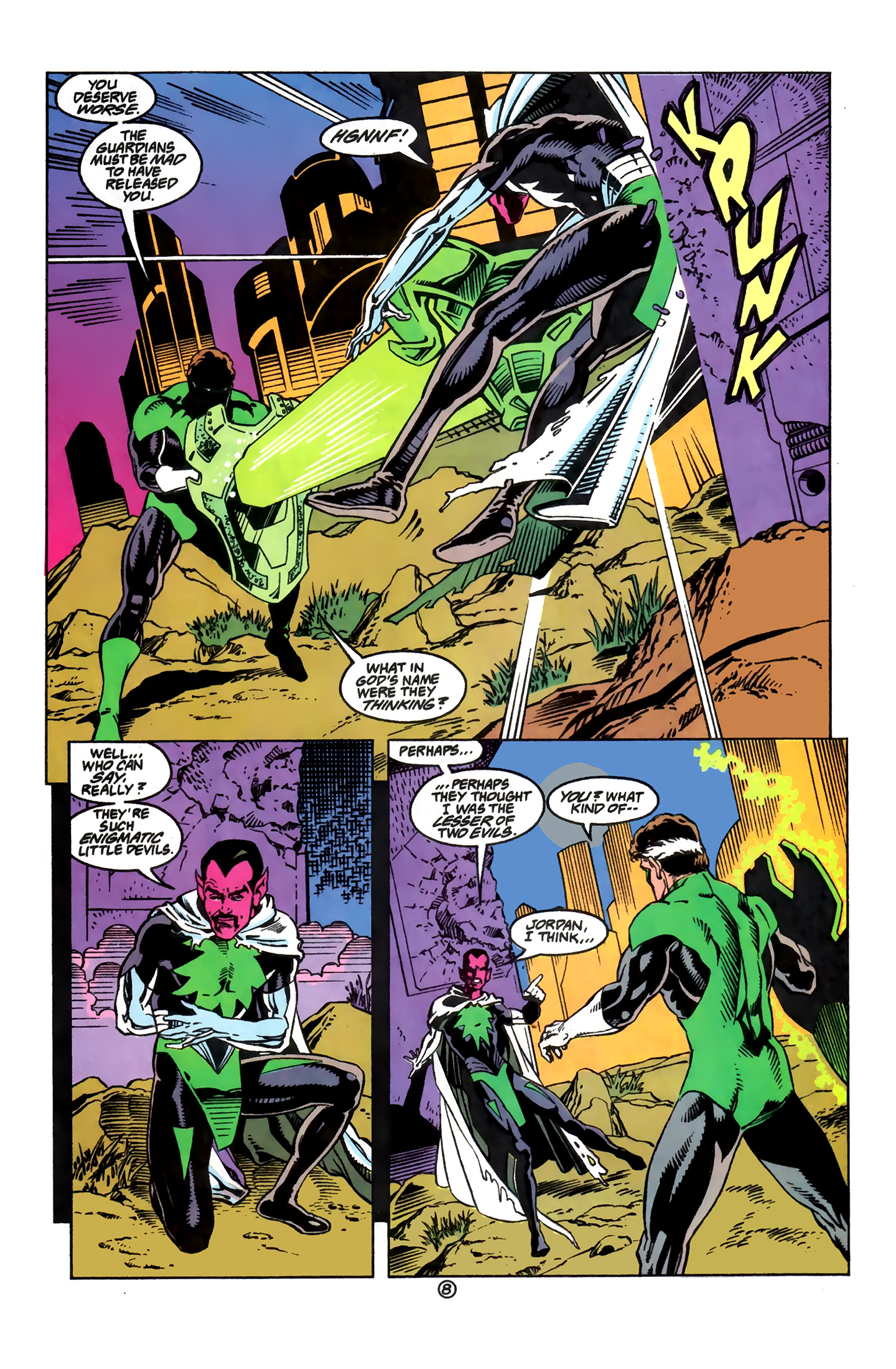 Read online Green Lantern (1990) comic -  Issue #50 - 8