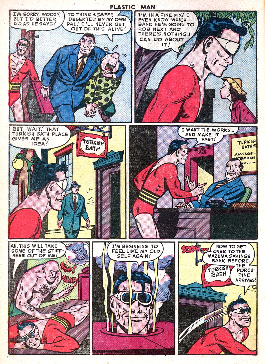 Read online Plastic Man (1943) comic -  Issue #35 - 10