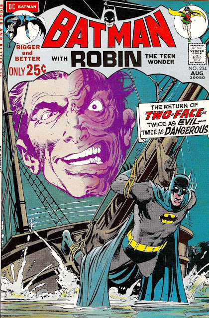 Batman v1 #234 dc comic book cover art by Neal Adams Batman v1 #234 dc comic book cover art by Neal Adams