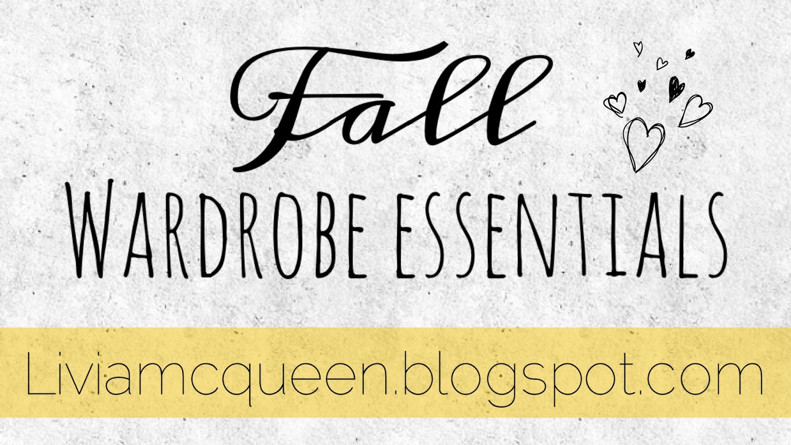 Livia Mcqueen 8 Fall Wardrobe Essentials Stylish And