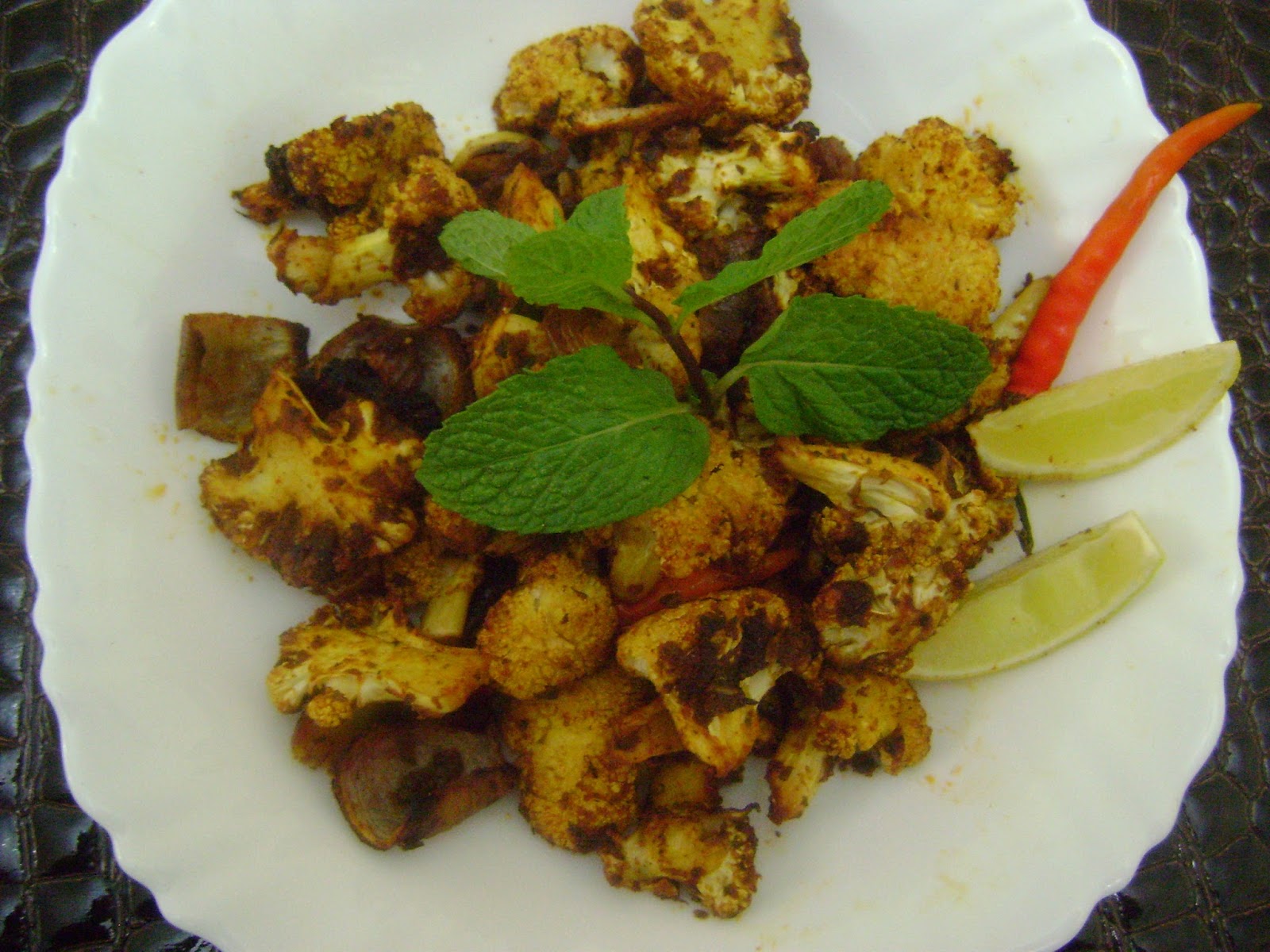 Bethica's Kitchen Flavours Grilled Cauliflower Florets