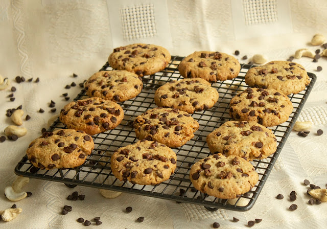 Cookies Veganas De Chocolate Y Plátano Deshidratado
