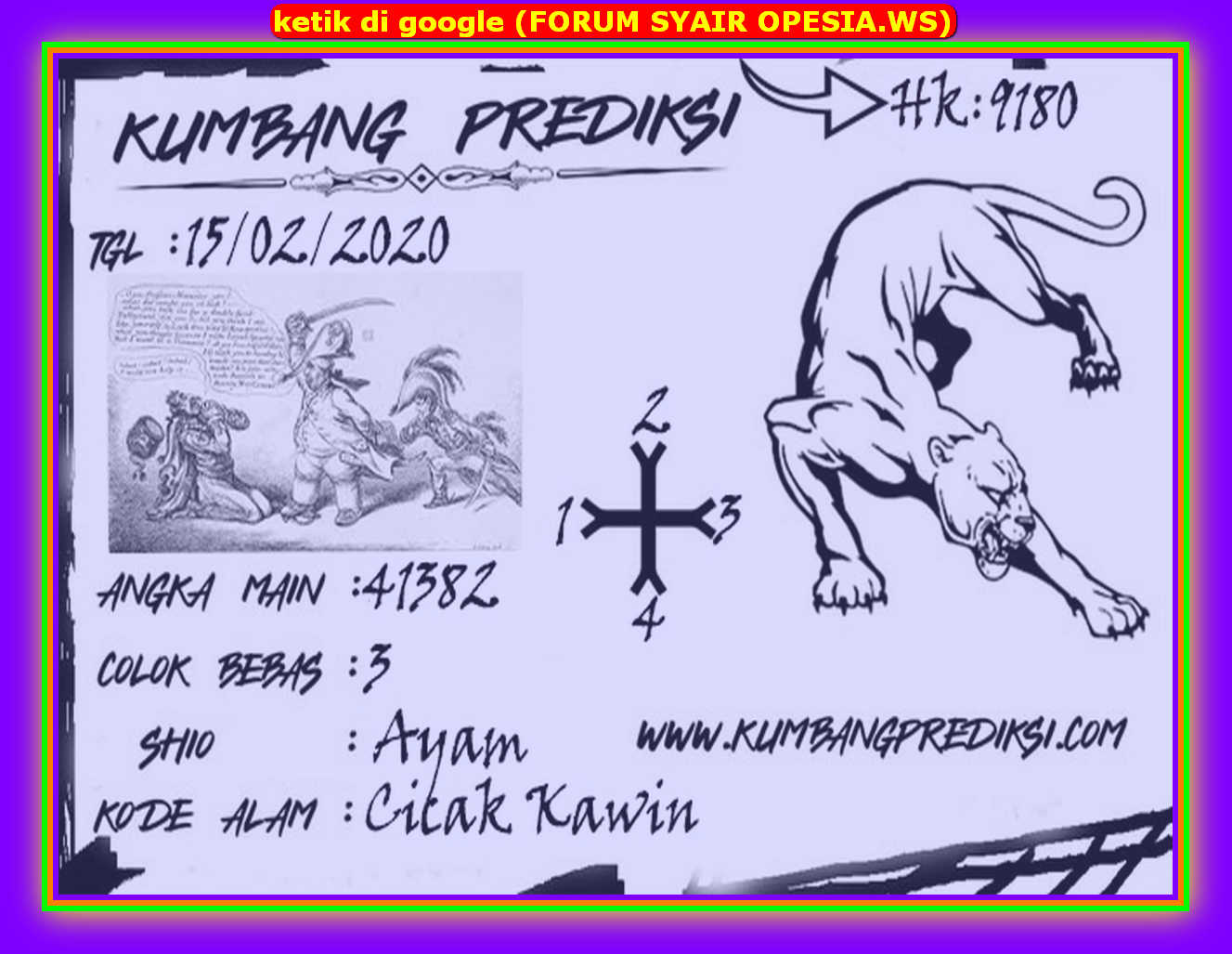 Syair hk 15 Februari 2020 KODE SYAIR SGP SYAIR HK SYAIR