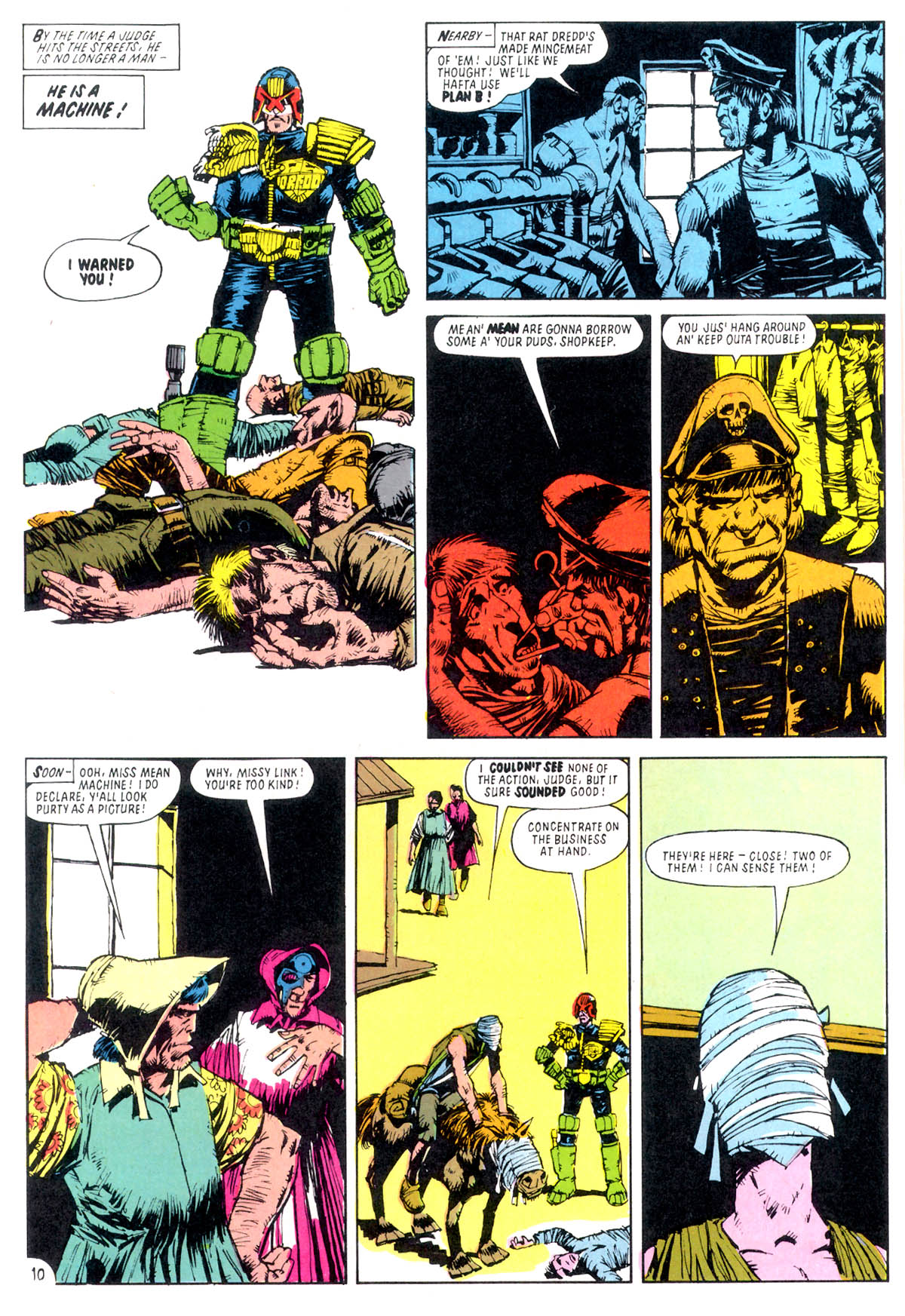 Read online Judge Dredd: The Complete Case Files comic -  Issue # TPB 4 - 127