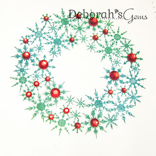 Merry Christmas detail - photo by Deborah Frings - Deborah's Gems