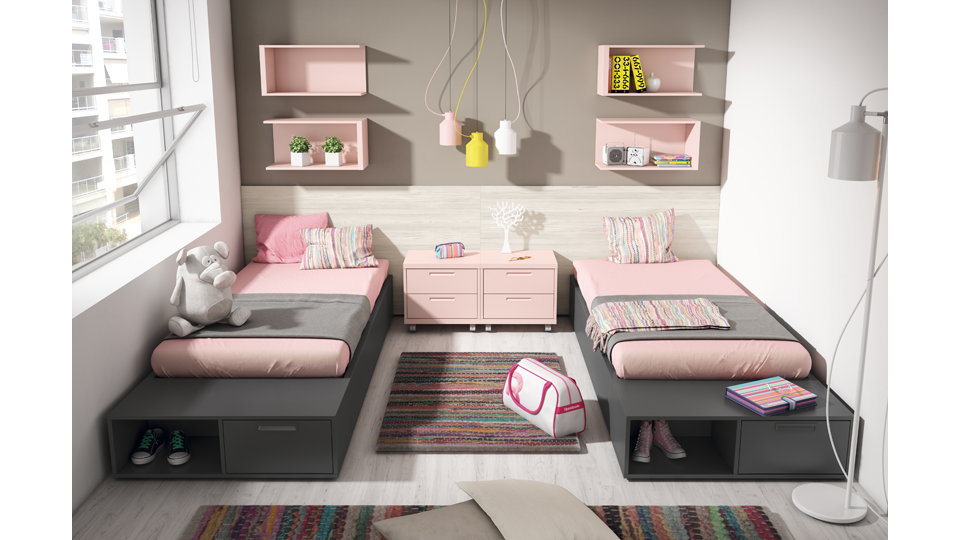 BLOG DORMITORIOS JUVENILES.COM: Habitación para dos | ¿Qué opciones