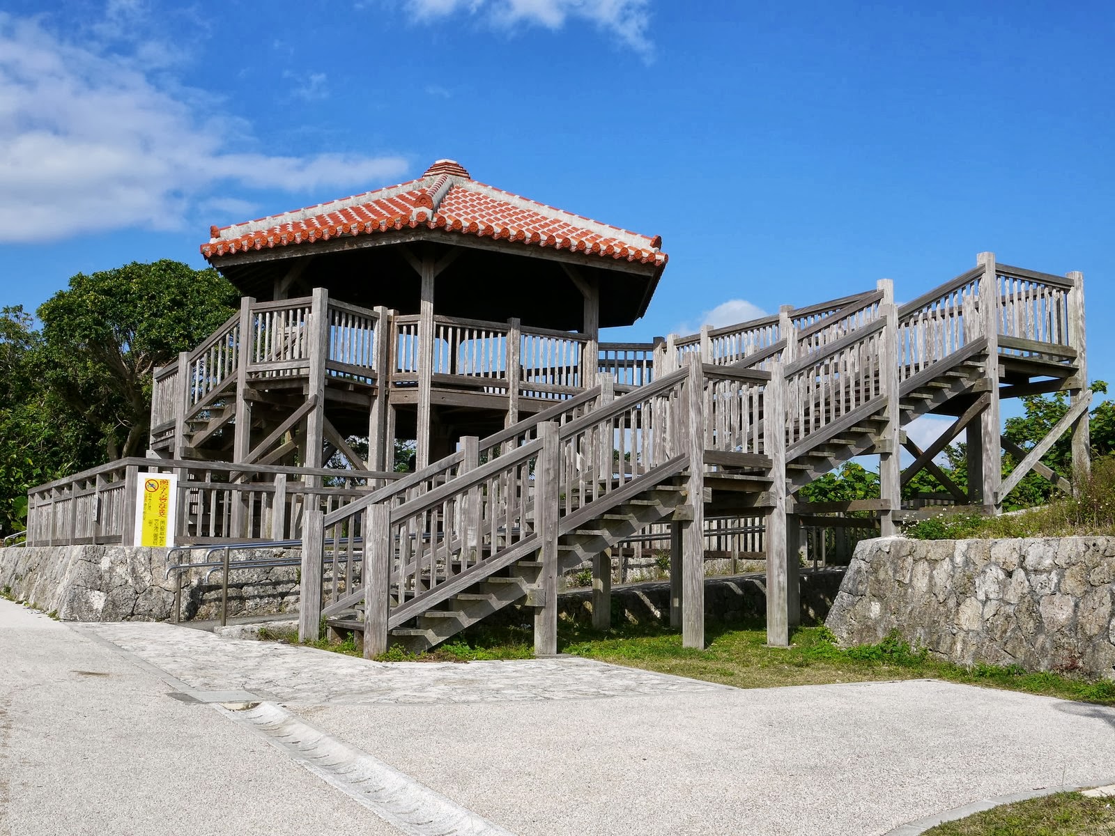 Wandering Weavers Urasoe Castle site