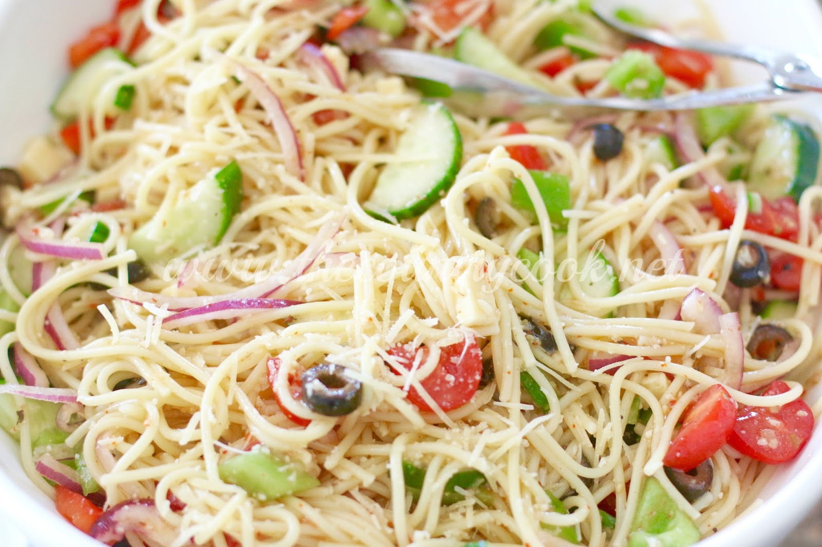 Spaghetti Salad The Country Cook