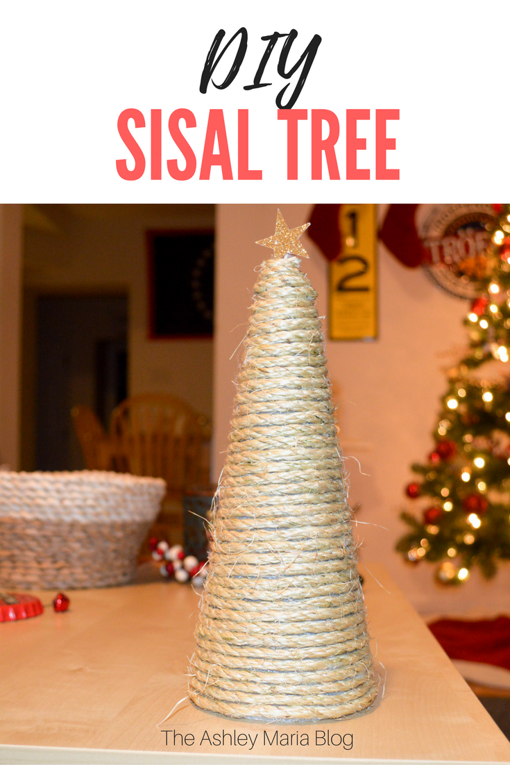 The Ashley Maria Blog DIY Sisal Tree