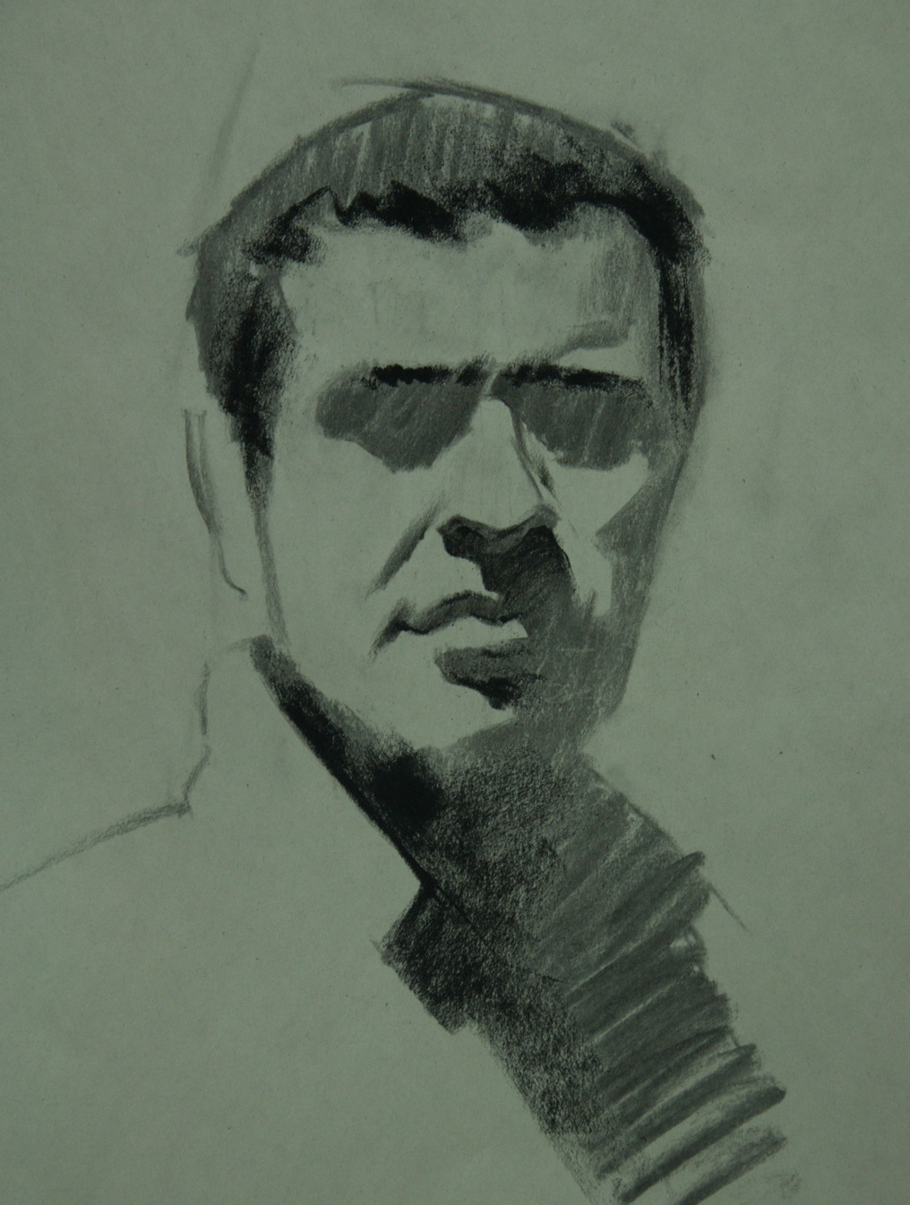 Ehsan Maleki Artwork Charcoal Demo