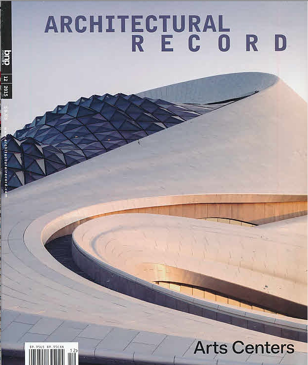 My design featured in architectural record