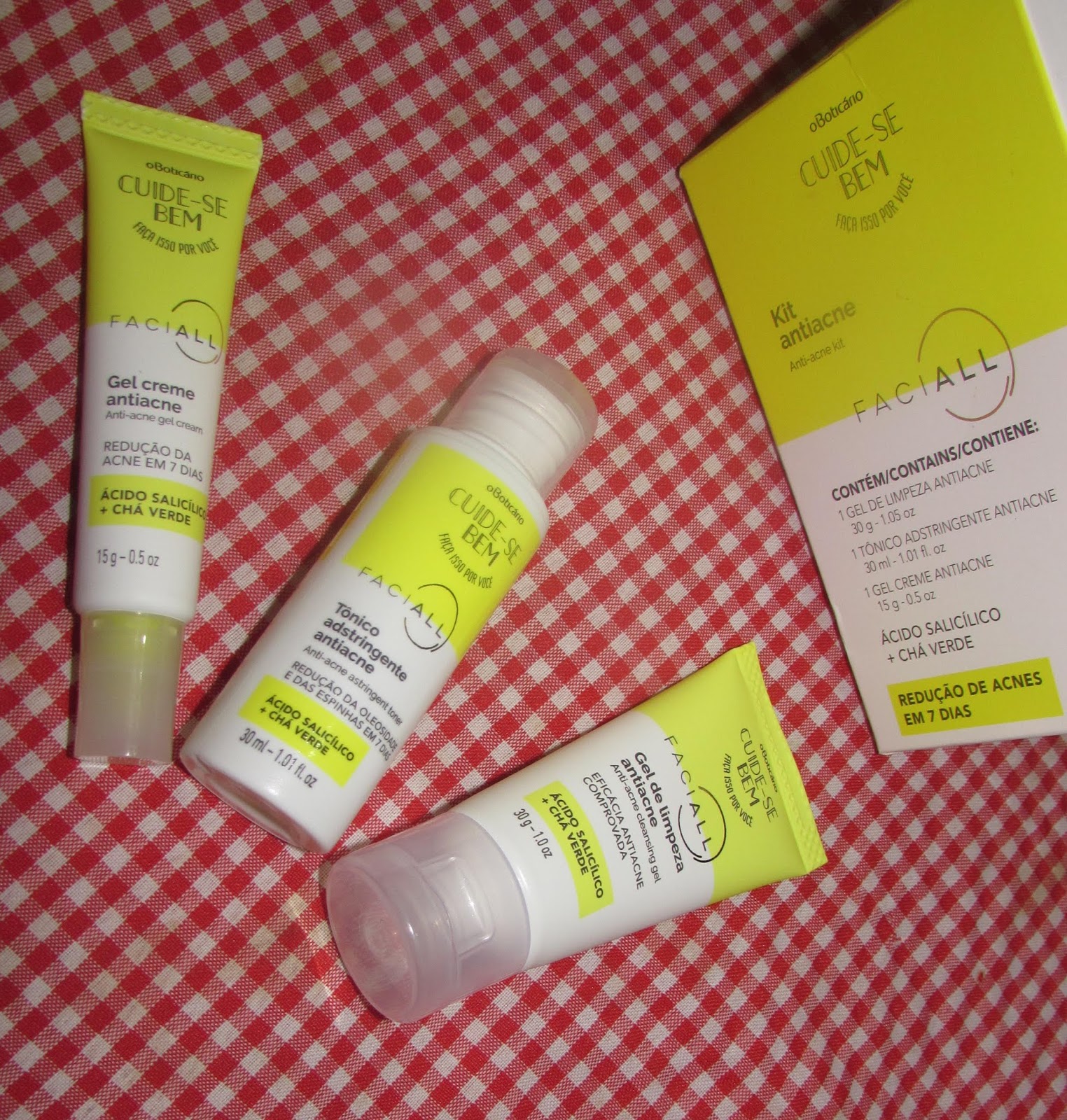 De repente 30 Kit Antiacne Faciall da O Boticário