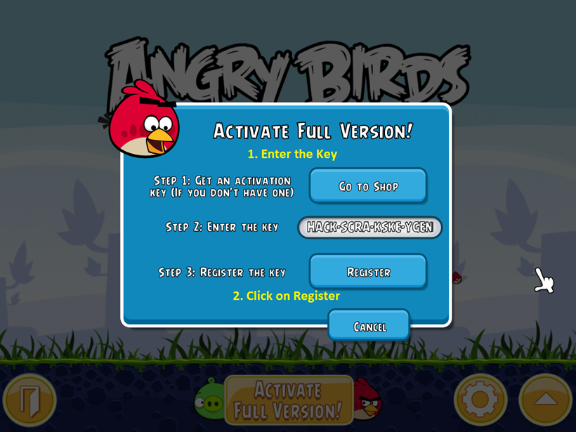 angry bird crack free download
