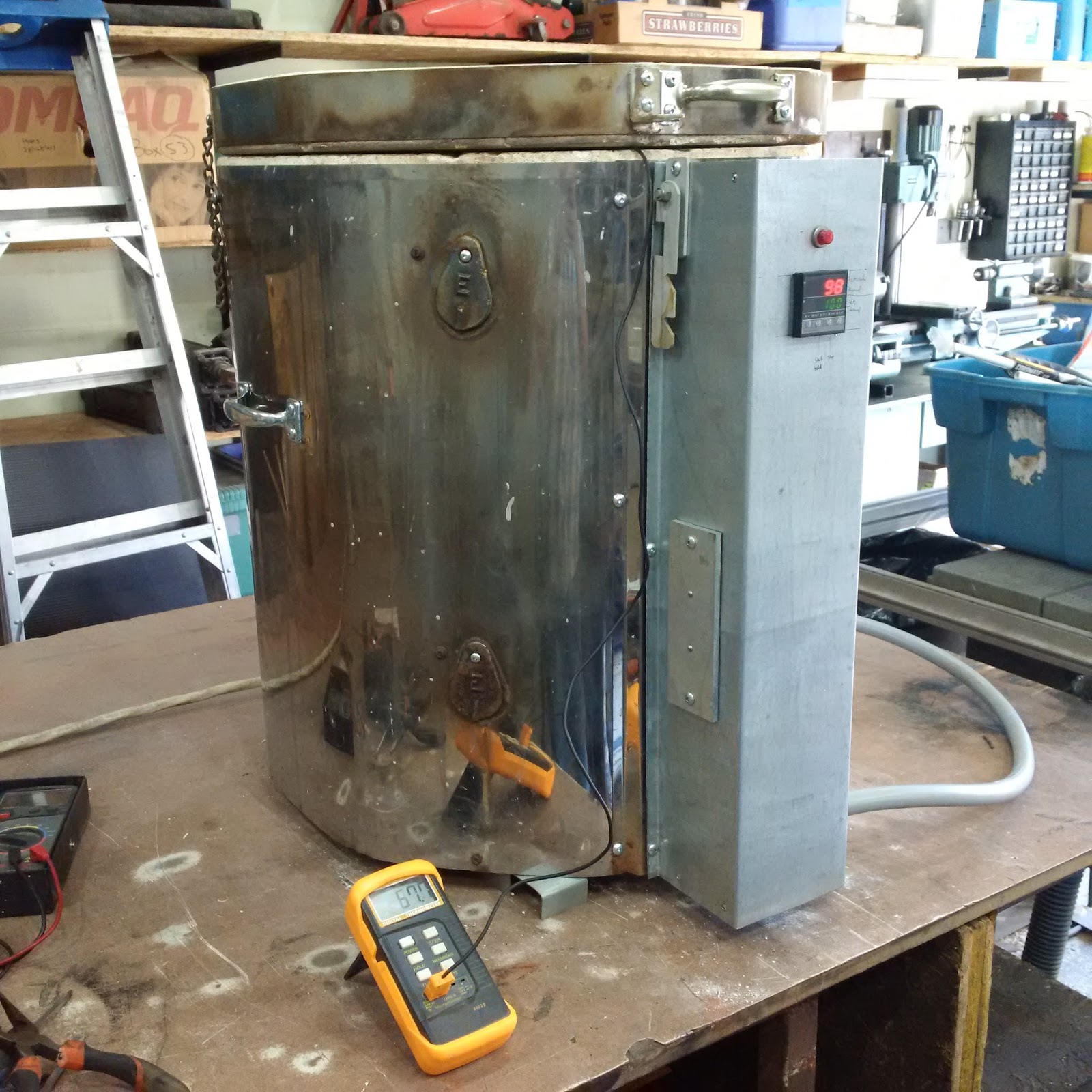 Another Day Another Project Converting Manual Gare Kiln to PID