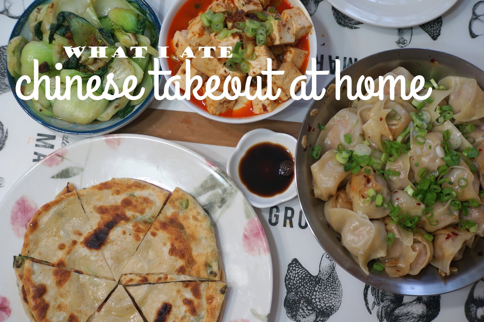 What I Ate Chinese Takeout at Home