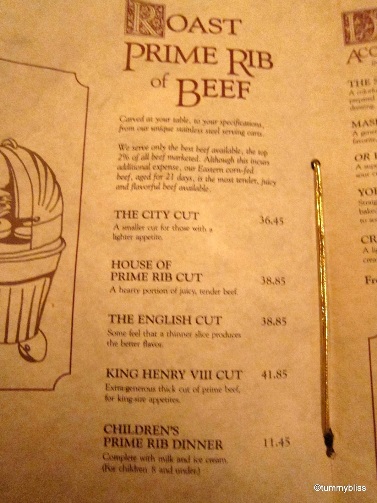 to devour... House of Prime Rib