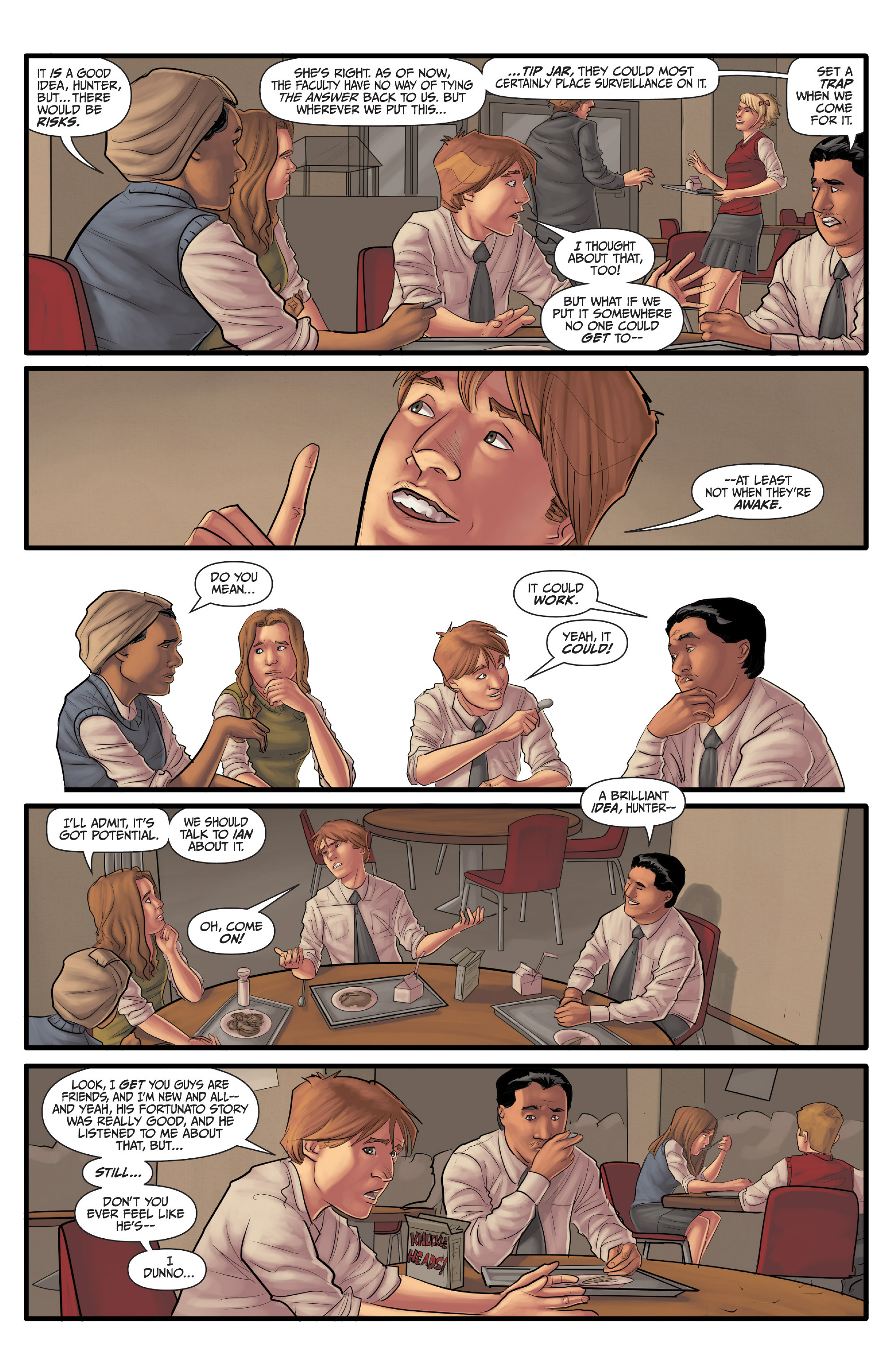 Read online Morning Glories comic -  Issue #42 - 16