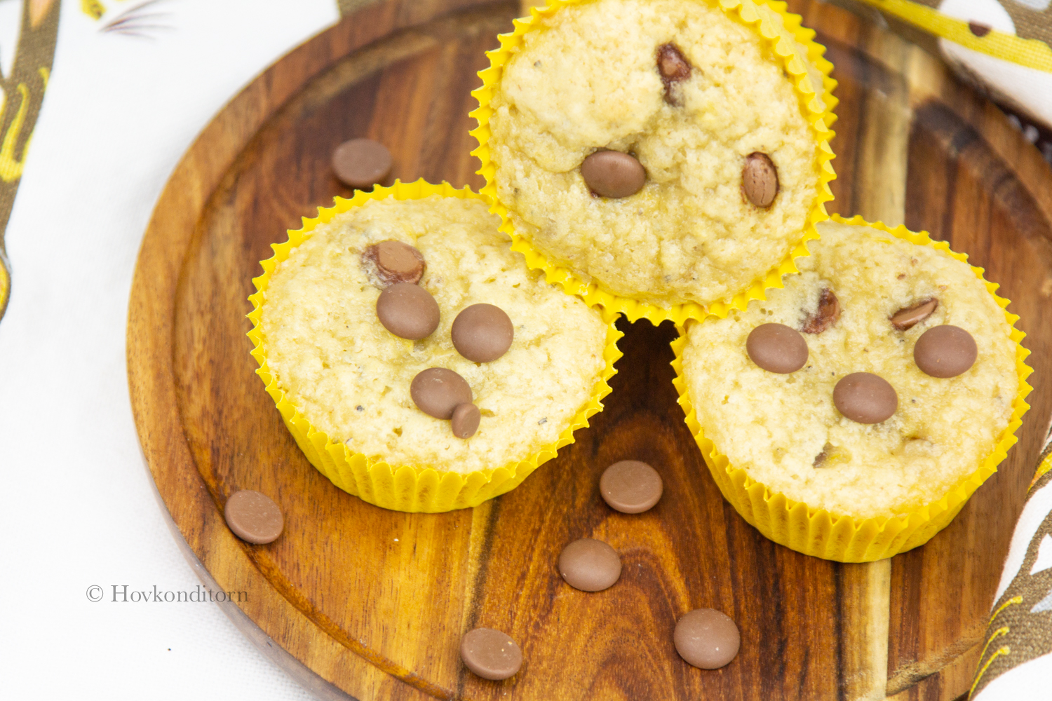 Mango Banana Muffins