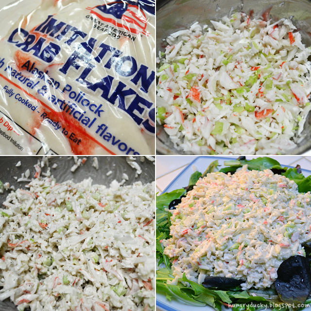 Hungry Ducky Quick & Easy Imitation Crab Salad