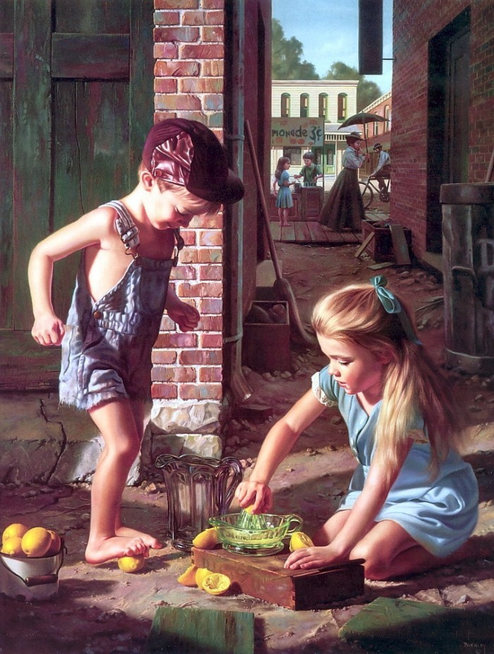 Детские картины. Bob Byerley Bob Byerley