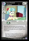 My Little Pony Coco Pommel, Refurbisher The Crystal Games CCG Card
