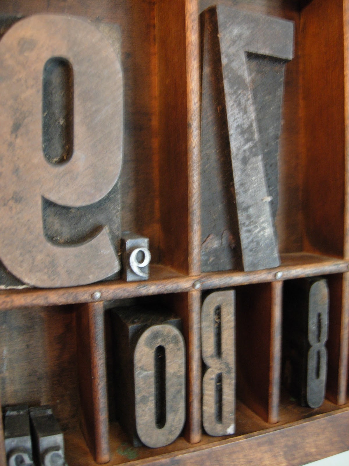 Annie Mason: Printers' Drawer Decor