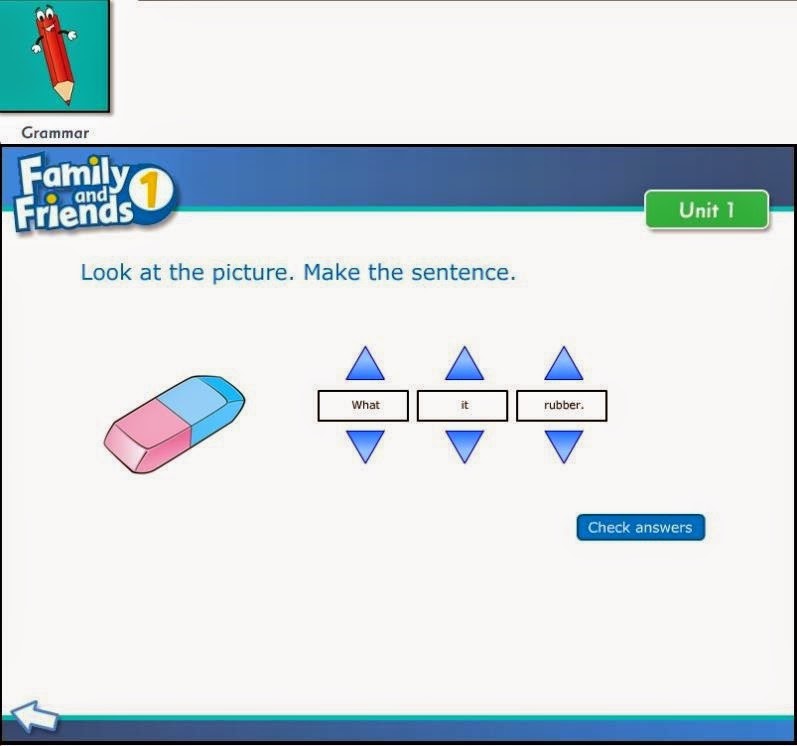 My Bilingual Class Unit 1 What s This grammar Game 