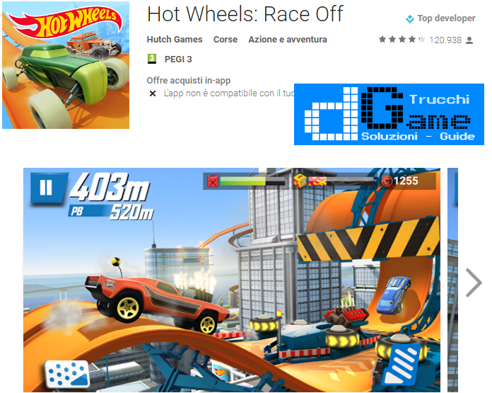 Trucchi Hot Wheels Race Off Mod Apk Android v1.0.4666 dGame.it