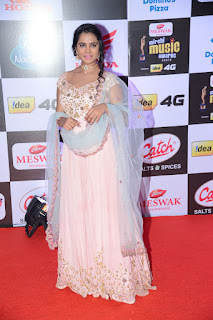 manasa at mirchi music awards 2016 manasa at mirchi music awards 2016