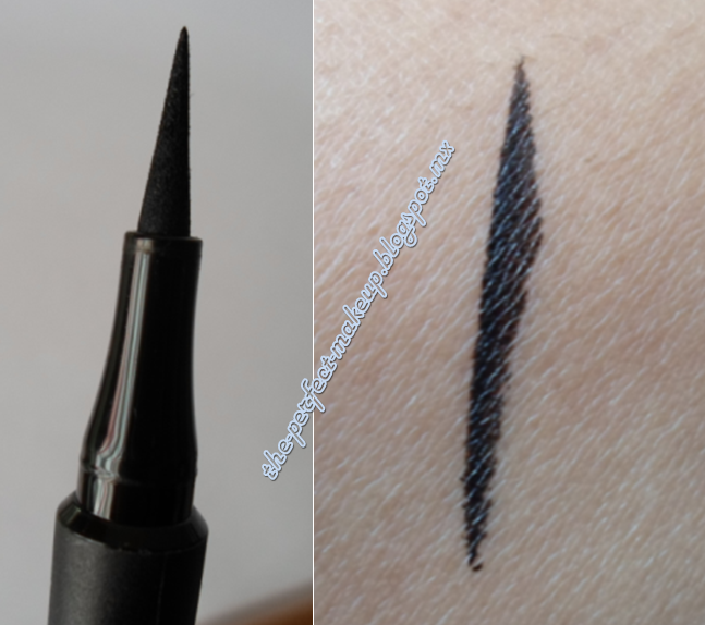 The Perfect Make-up: Delineador negro en fibra Natura Una