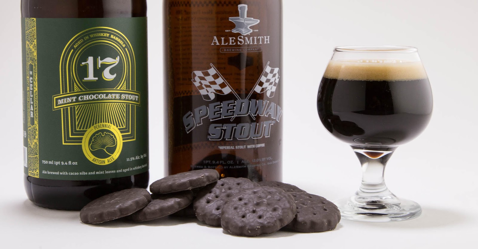 Dying for Chocolate Girl Scout Cookies Wine, Beer, and Bourbon
