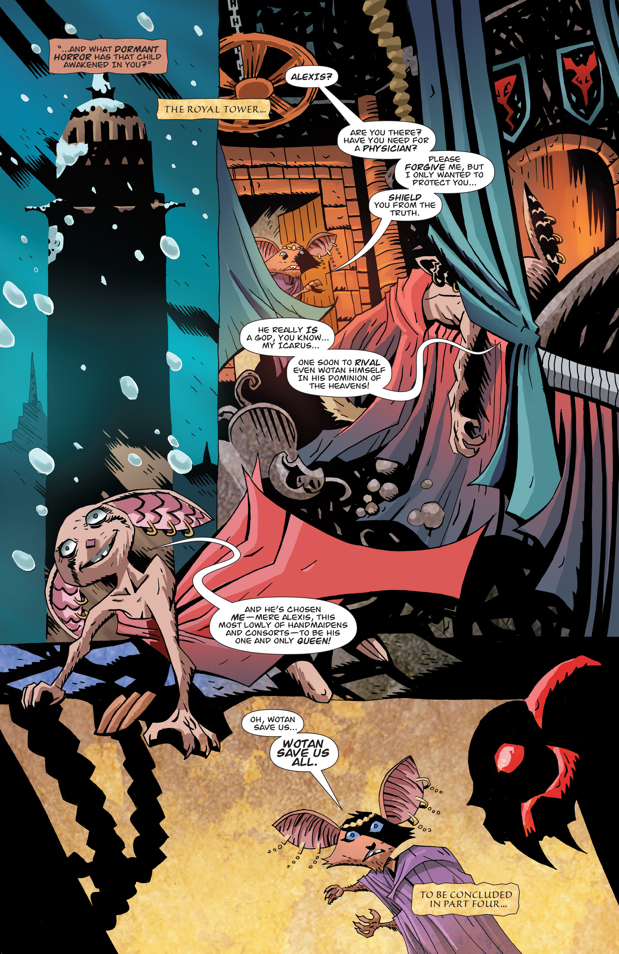 Read online The Mice Templar Volume 3: A Midwinter Night's Dream comic -  Issue # _TPB - 262
