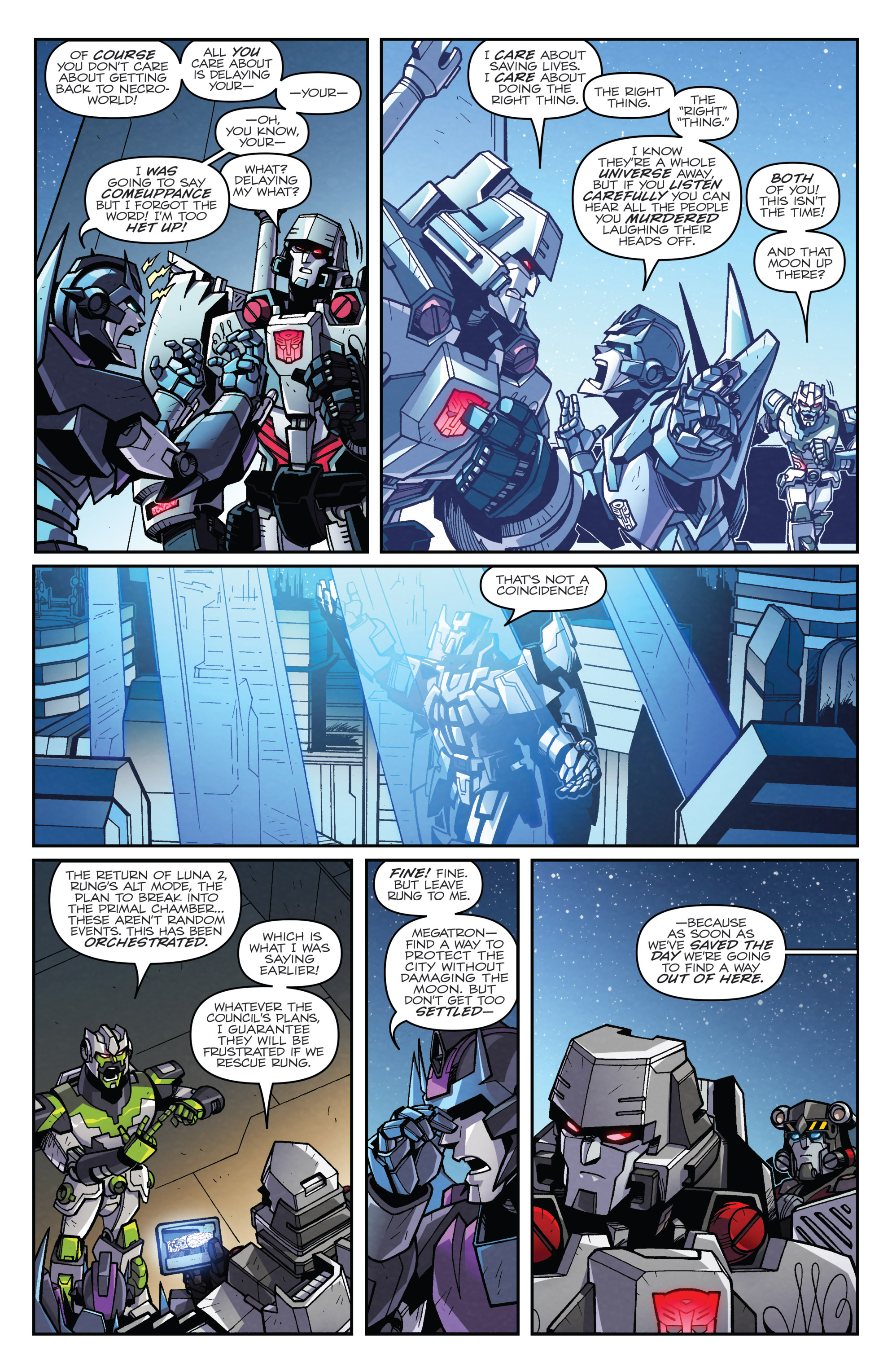 Read online The Transformers: Lost Light comic -  Issue #4 - 10