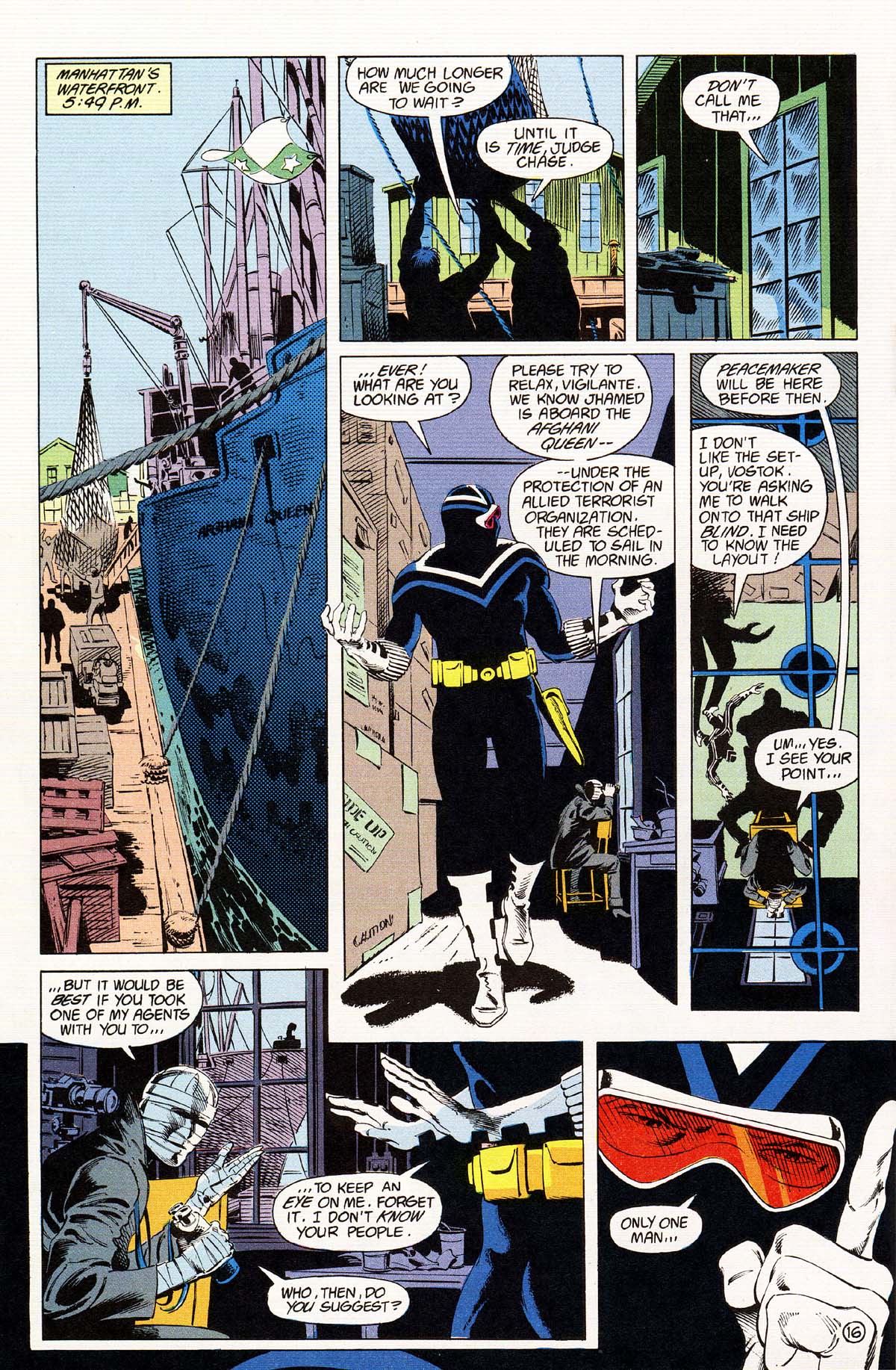 Read online Vigilante (1983) comic -  Issue #37 - 18