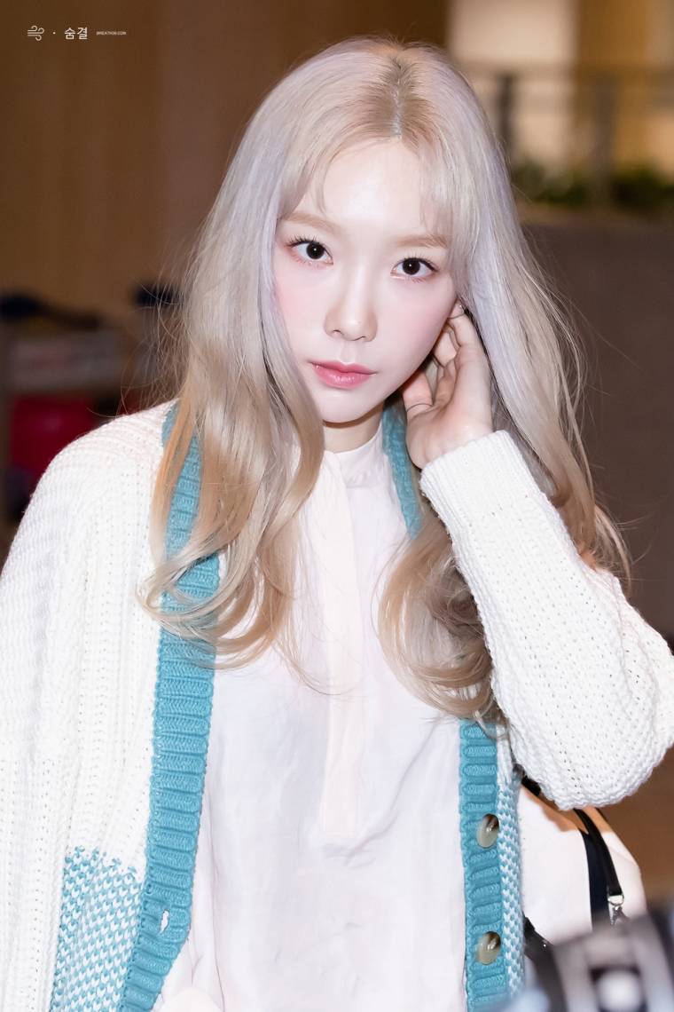 출국하는 태연 (소녀시대) - 190508