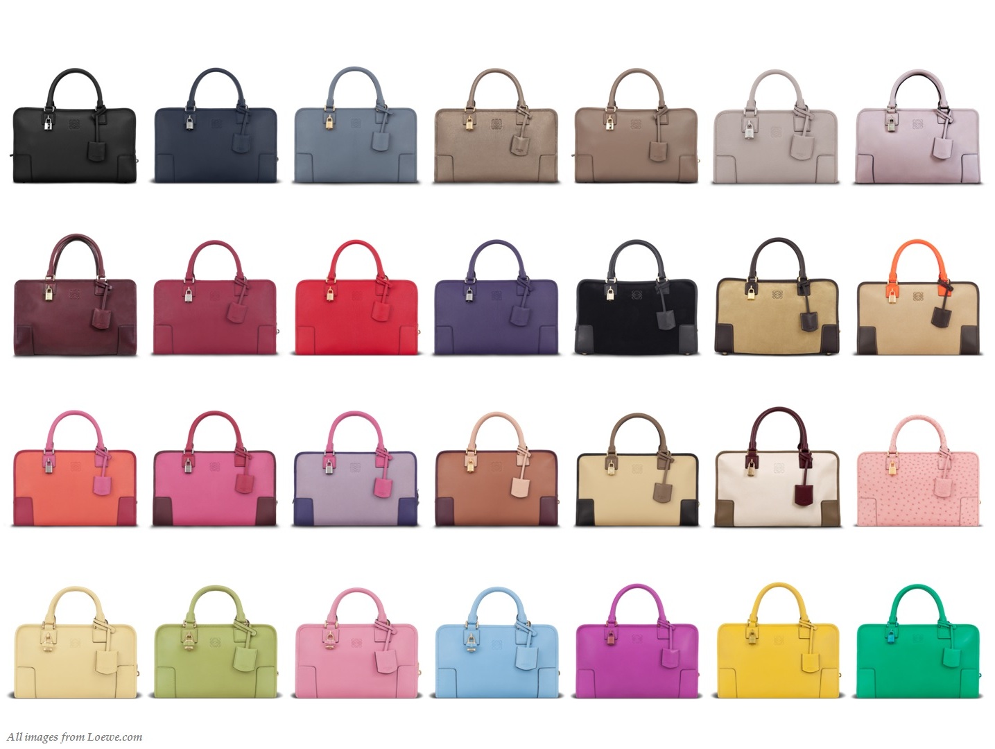 loewe amazona sizes