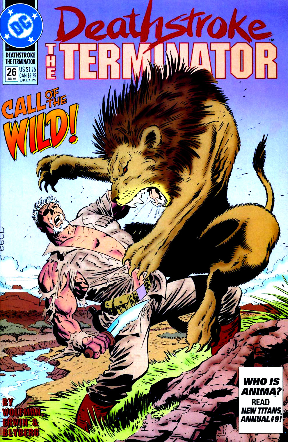 Read online Deathstroke (1991) comic -  Issue #26 - 1