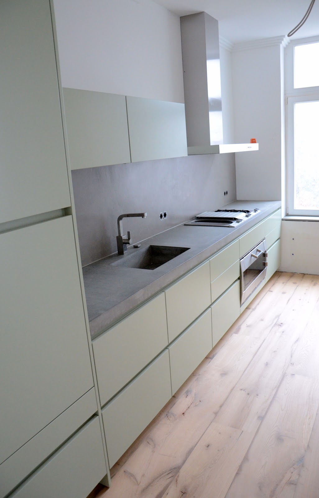 BETON CIRE Oberflächen in BETON LOOK: BETON KÜCHE - BETON CIRE